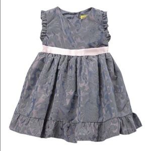 Penelope Mack Dresses - Flocked Baby Girl Dress Penelope Mack Dresses - Flocked Baby Girl Dress